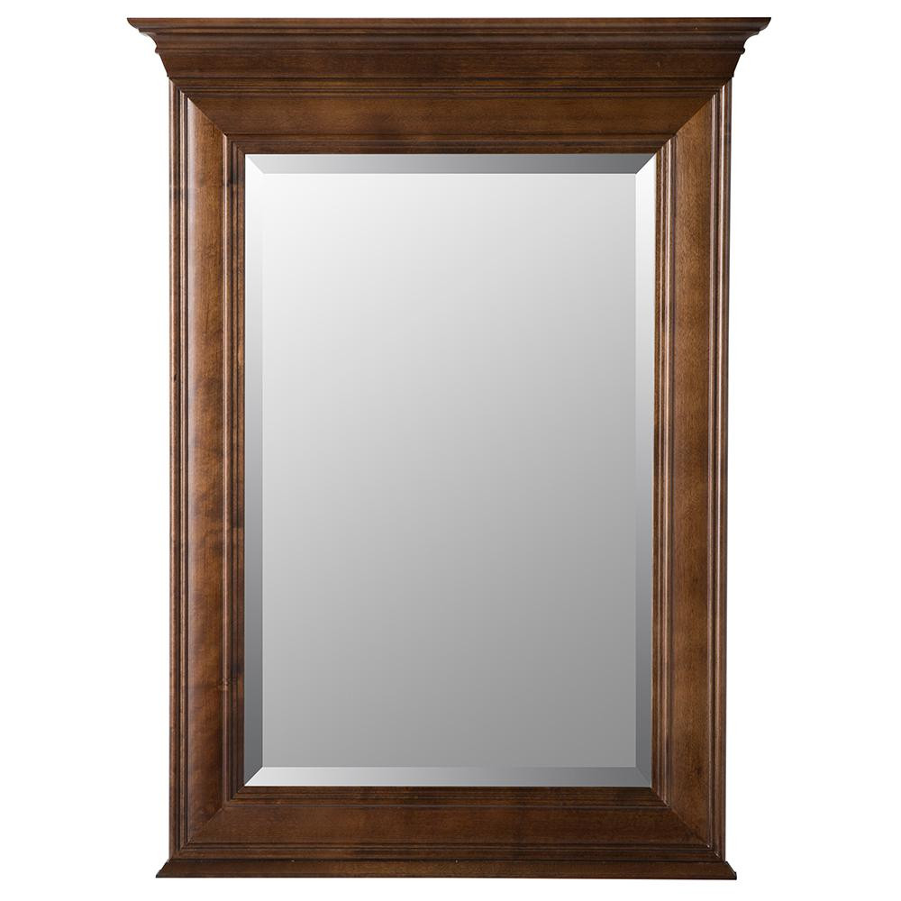 Bathroom Mirror Home Depot
 Home Decorators Collection Templin 30 in x 34 in Framed