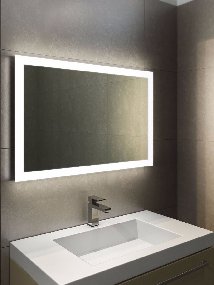 Bathroom Mirror Light
 Halo Wide LED Light Bathroom Mirror h 500 x w 700mm