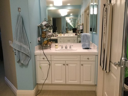 Bathroom Mirror Placement Over Vanity
 Master Bathroom lighting placement & mirror advice