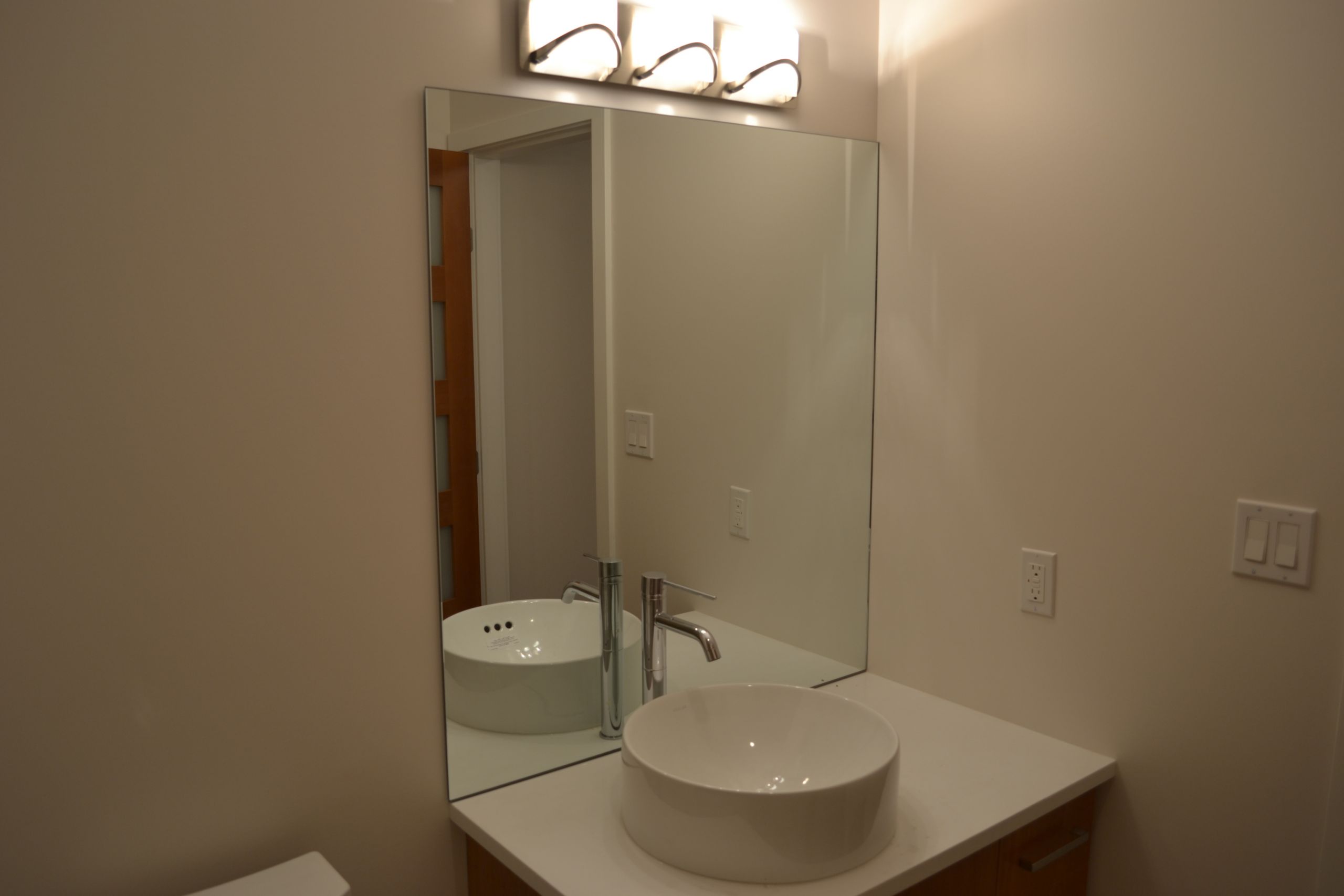 Bathroom Mirror Size
 custom sized bathroom mirror