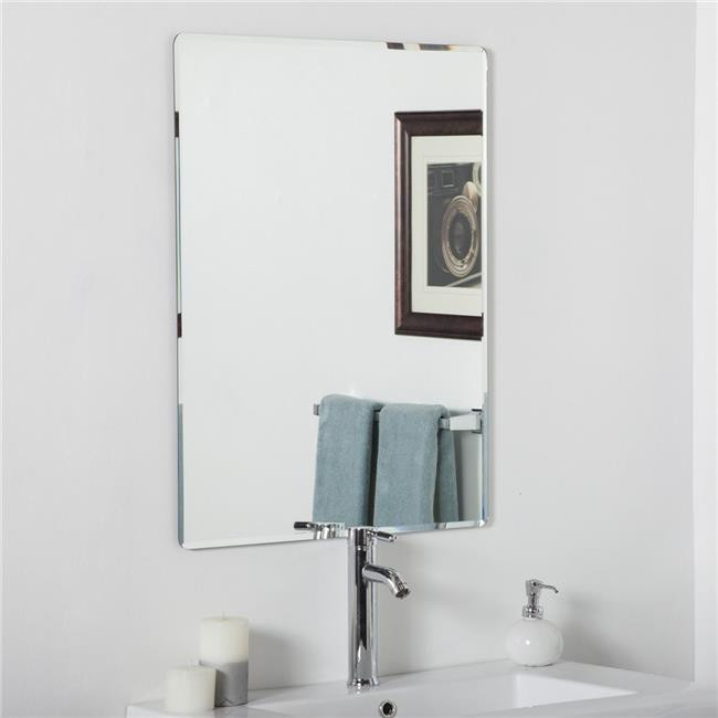 Bathroom Mirrors Walmart
 Decor Wonderland SSM216 Vera Frameless Bathroom Mirror