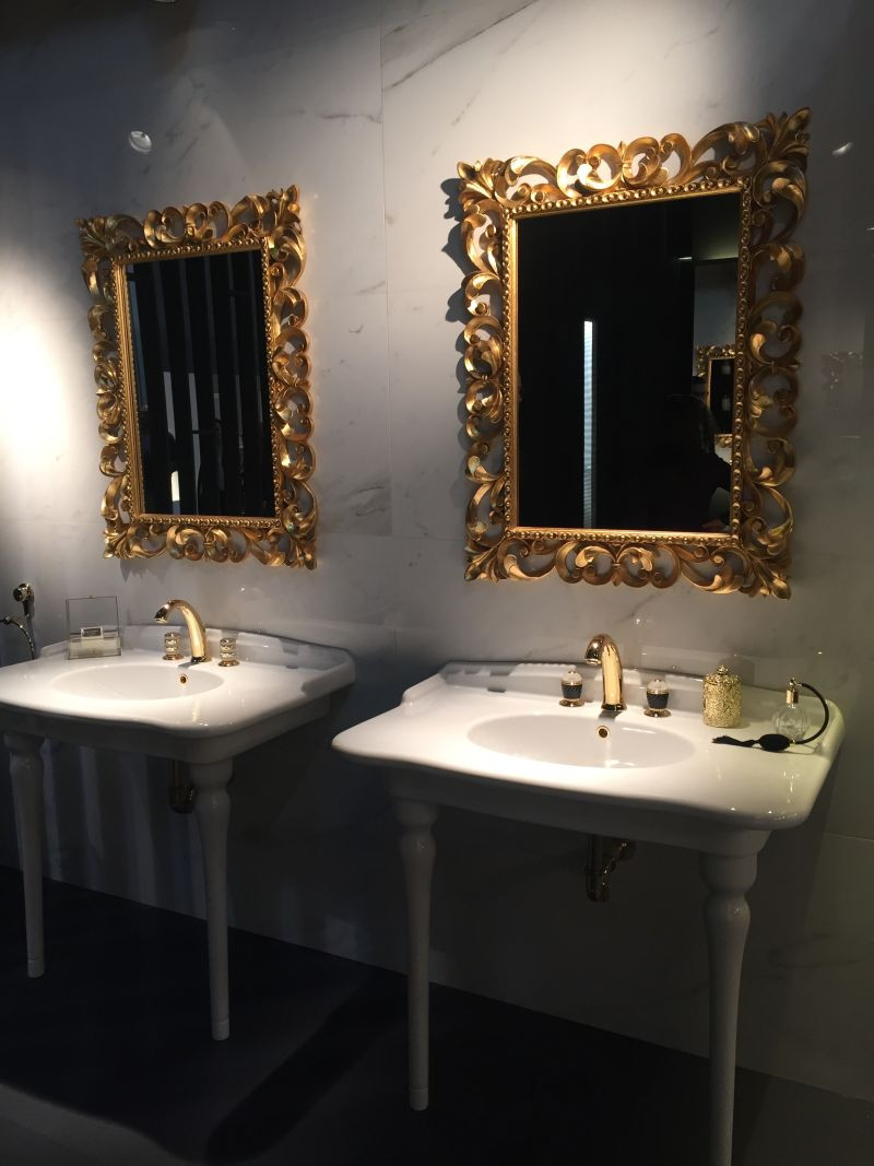 Bathroom Mirrors With Frames
 Luxury Bathroom Designs That Revive Forgotten Styles