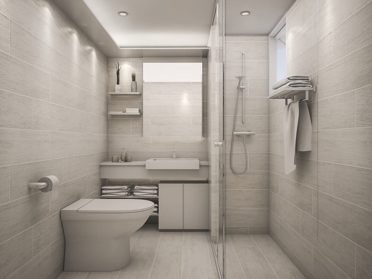 Bathroom Porcelain Tile
 Shower Wall Panels vs Ceramic Tiles Which is Better DBS