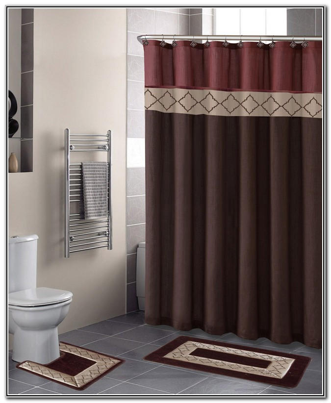 Bathroom Sets With Shower Curtain
 Bathroom Sets with Shower Curtain and Rugs Decor Ideas