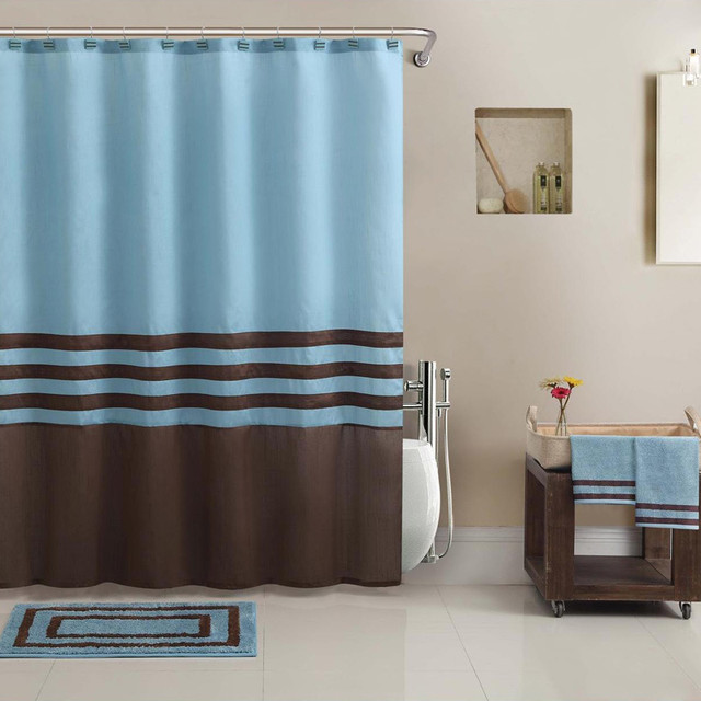 Bathroom Sets With Shower Curtain
 Hotel Collection Shower Curtain BathTowel Rug Set