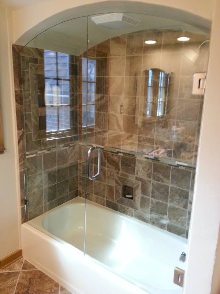 Bathroom Shower Glass Doors
 Custom Glass Shower Doors Glass Tub Enclosures