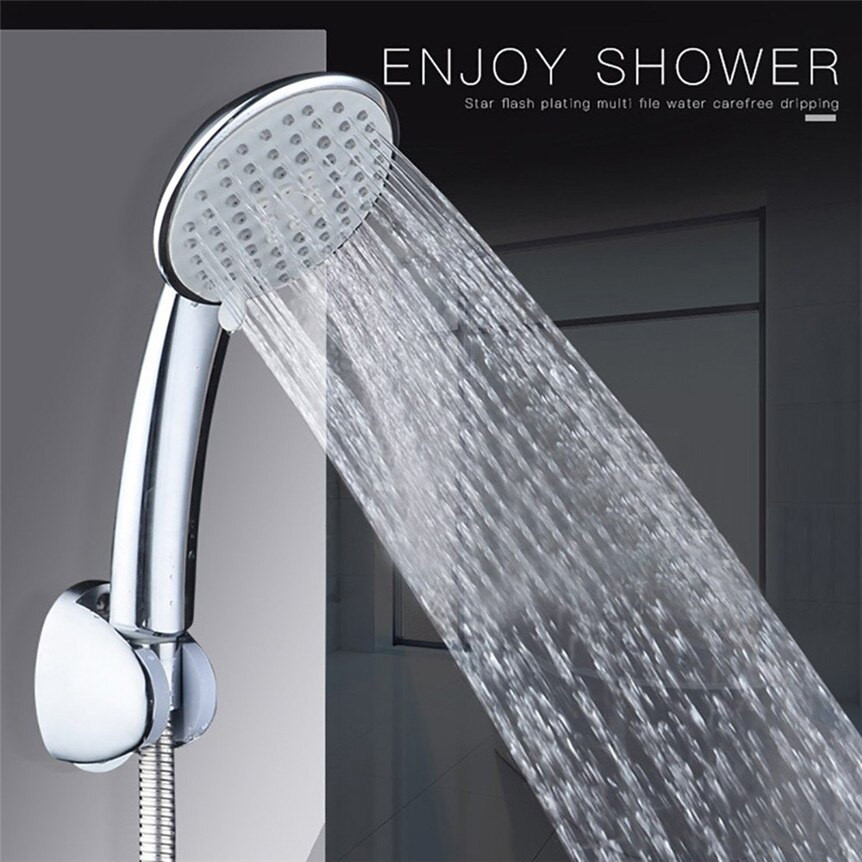 Bathroom Shower Head
 Bath Shower Head Adjustable High Pressure Round Rainfal