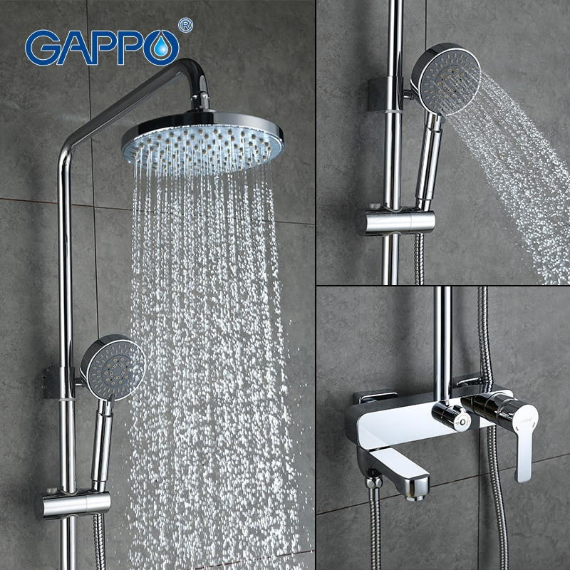 Bathroom Shower Head
 GAPPO Sanitary Ware Suite faucets set Bath Shower tap