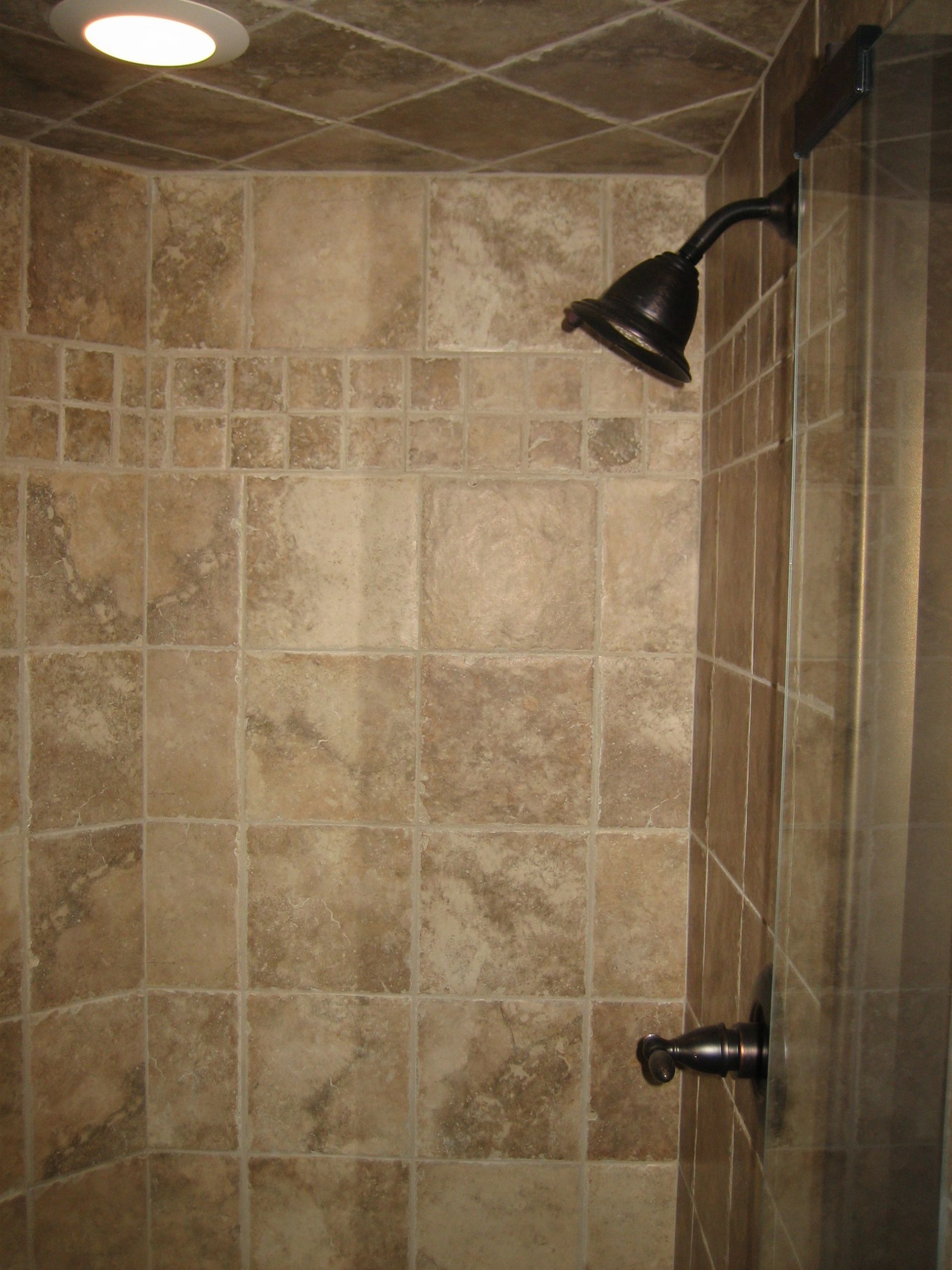 Bathroom Shower Inserts
 Shower with Band Insert Ceiling Tile 2 2008