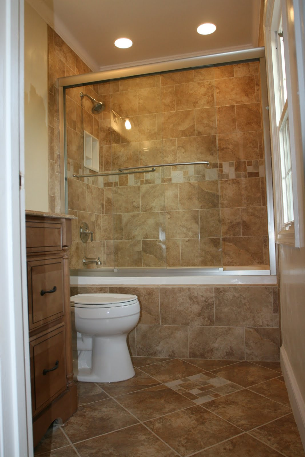 Bathroom Shower Tiles Ideas
 Bathroom Remodeling Design Ideas Tile Shower Niches