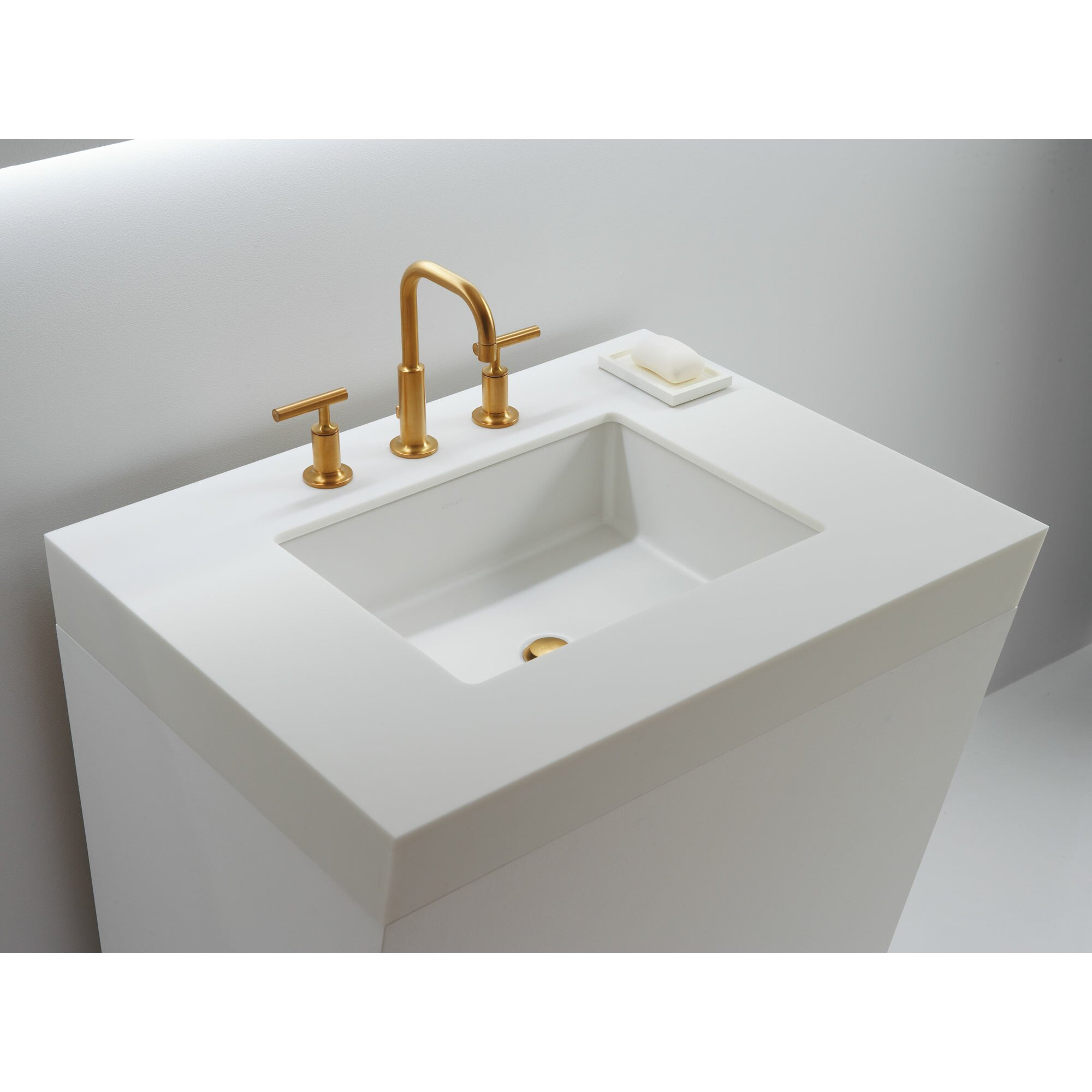 Bathroom Sinks Undermount
 Kohler Verticyl Rectangular Undermount Bathroom Sink with
