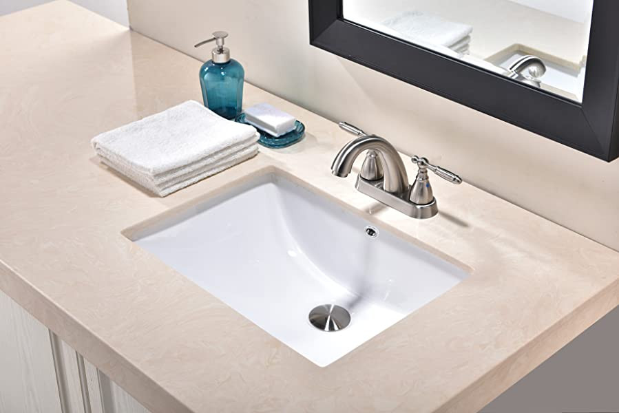 Bathroom Sinks Undermount
 Friho 18 5 x13 8 x7 9 Modern Rectangular Undermount