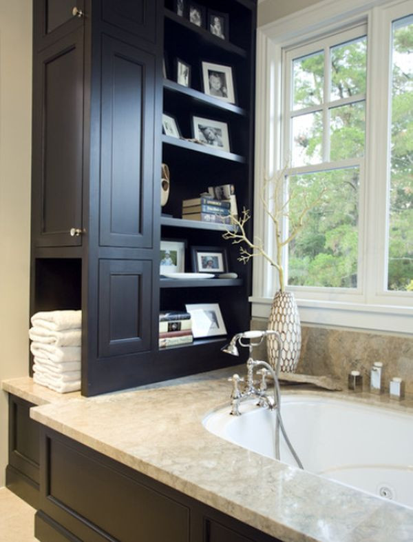 Bathroom Storage Ideas
 Small bathrooms with clever storage spaces