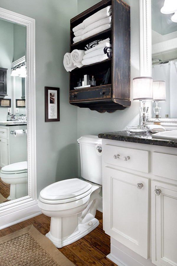 Bathroom Storage Over Toilet
 Over The Toilet Storage Ideas For Extra Space 2017