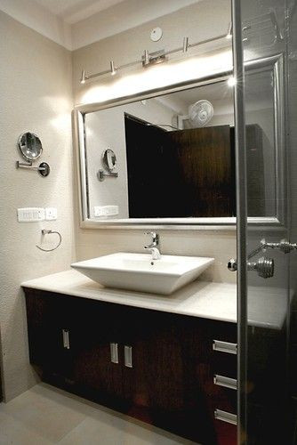 Bathroom Track Lighting
 bathroom wall track lighting above mirror in 2019