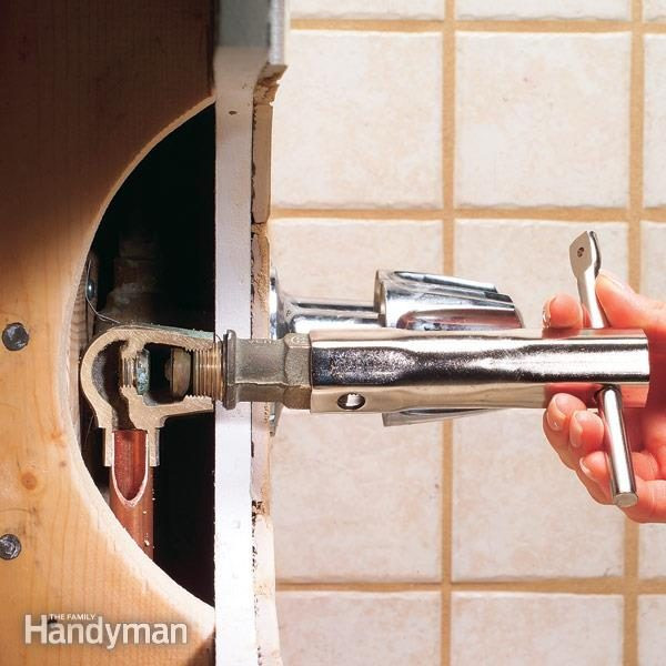 Bathroom Tub Faucet Leaking
 How to Fix a Leaking Bathtub Faucet — The Family Handyman