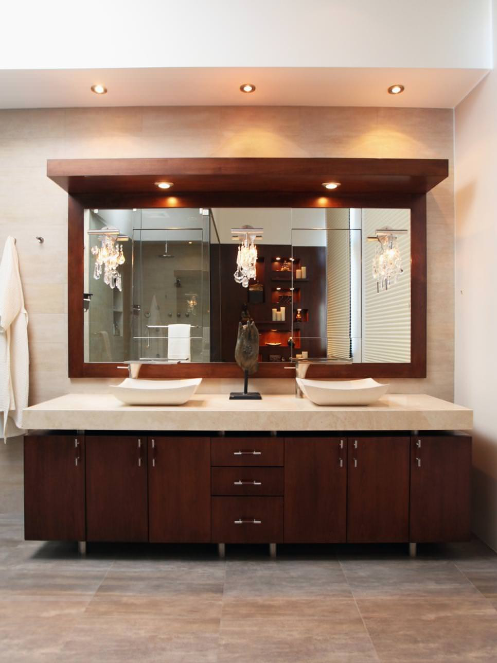Bathroom Vanity Bowls
 17 Wooden Bathroom Designs Decorating Ideas