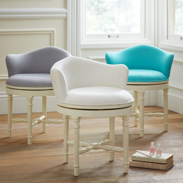 Bathroom Vanity Chair
 Vanity Chair with Back Design Options – HomesFeed