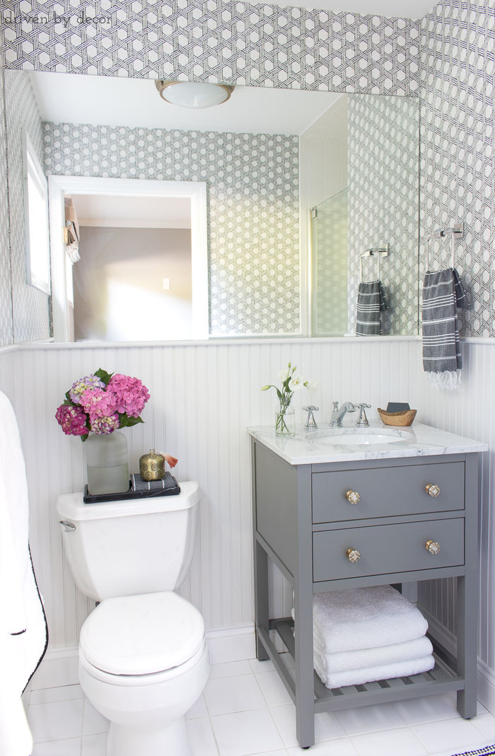 Bathroom Vanity Makeover Ideas
 Our Small Guest Bathroom Makeover The "Before" and "After