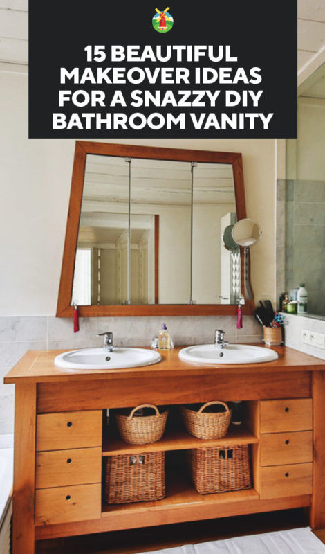 Bathroom Vanity Makeover Ideas
 15 Beautiful Makeover Ideas for a Snazzy DIY Bathroom Vanity