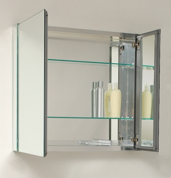 Bathroom Vanity Mirror Cabinet
 30" WIDE MEDICINE CABINET W MIRRORS