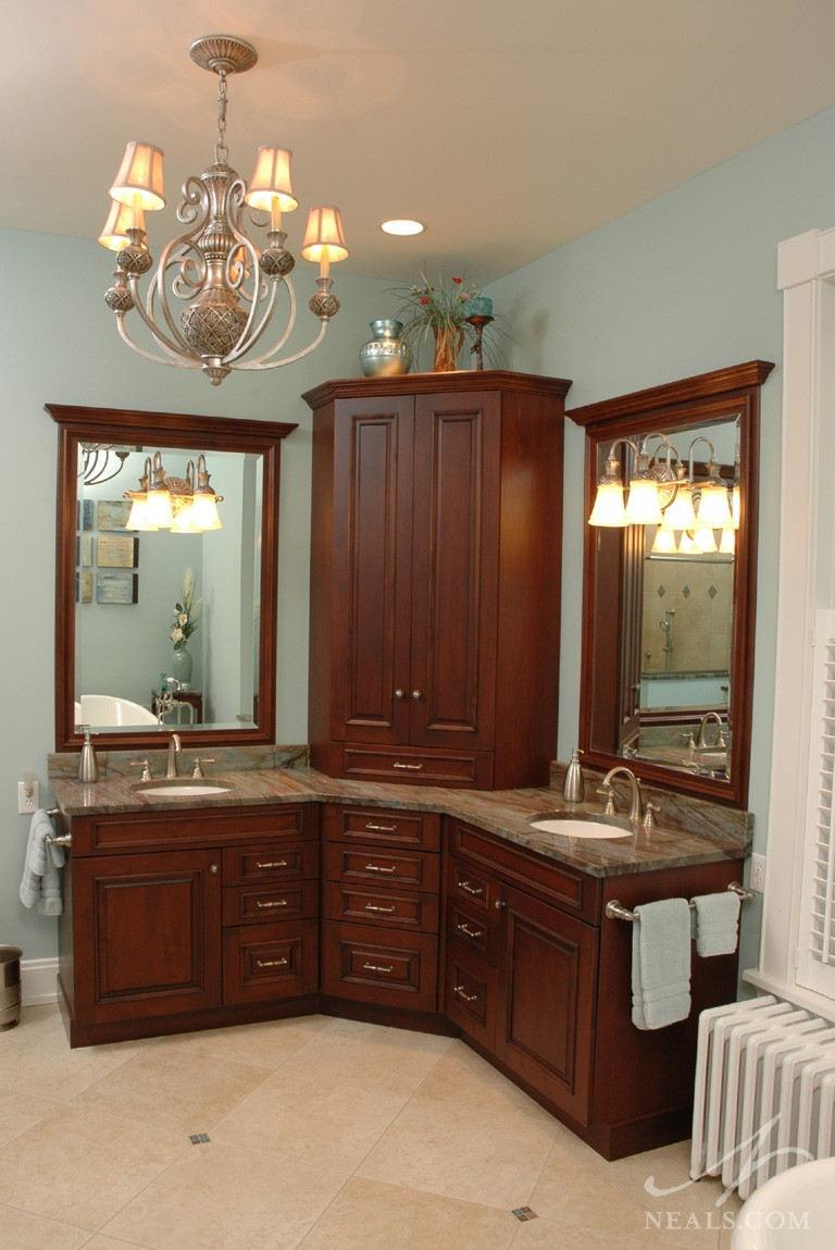 Bathroom Vanity Mirror Cabinet
 Space Efficient Corner Bathroom Cabinet for Your Small