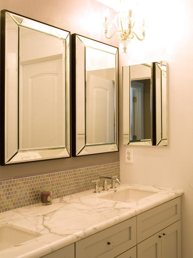 Bathroom Vanity With Mirror
 Contemporary Bathroom s