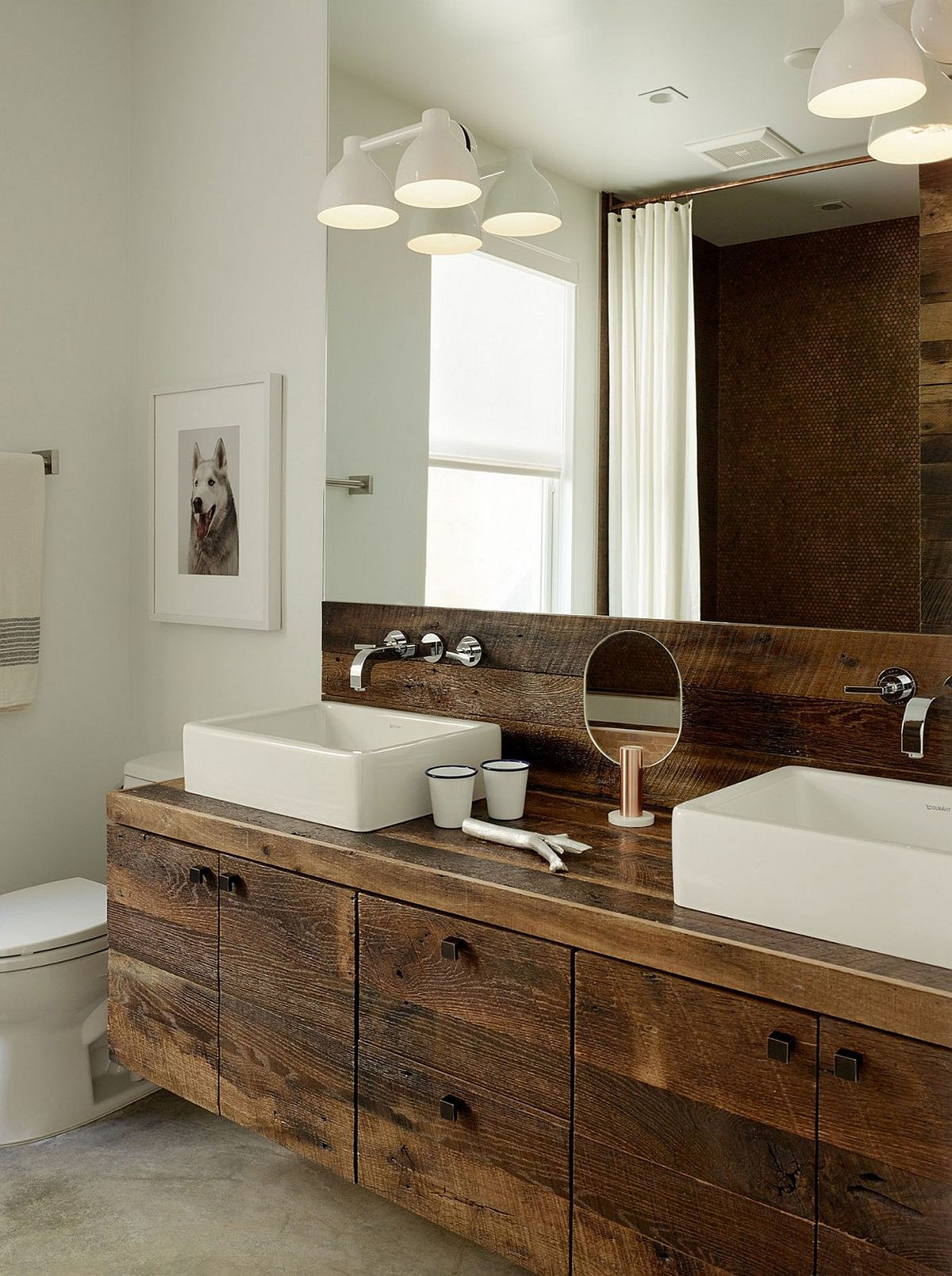 Bathroom Vanity Wood
 This Victorian Home in Noe Valley Acquires a Vibrant New
