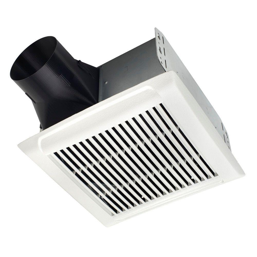 Bathroom Wall Exhaust Fan
 NuTone InVent Series 80 CFM Wall Ceiling Installation
