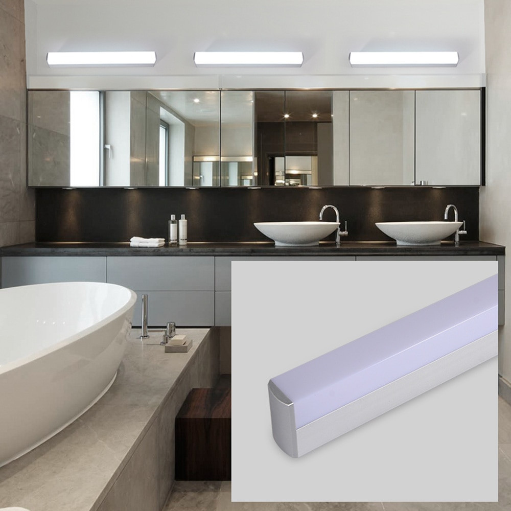 Bathroom Wall Fixtures
 Modern led mirror light 12W 16W 22W waterproof wall lamp