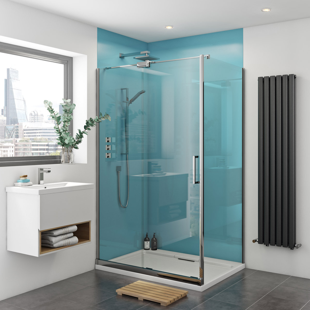 Bathroom Wall Panel
 Zenolite plus water acrylic shower wall panel 2440 x 1000