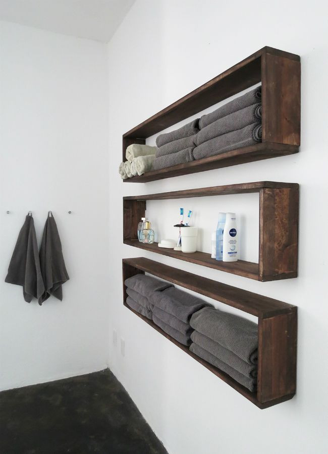 Bathroom Wall Shelf
 DIY Bathroom Shelves To Increase Your Storage Space