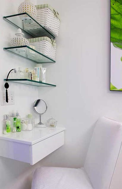 Bathroom Wall Shelves Target
 The Right Spots to Mount the Gorgeous Glass Bathroom