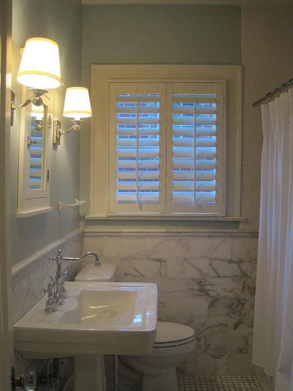 Bathroom Windows Inside Shower
 Pretty Old Houses Plantation Shutters for the Bathrooms