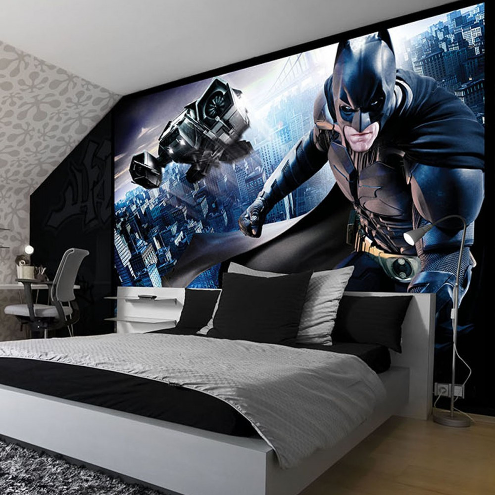 Batman Bedroom Wallpaper
 Amazing Batman Themed Rooms You d Want for Your Own Wow