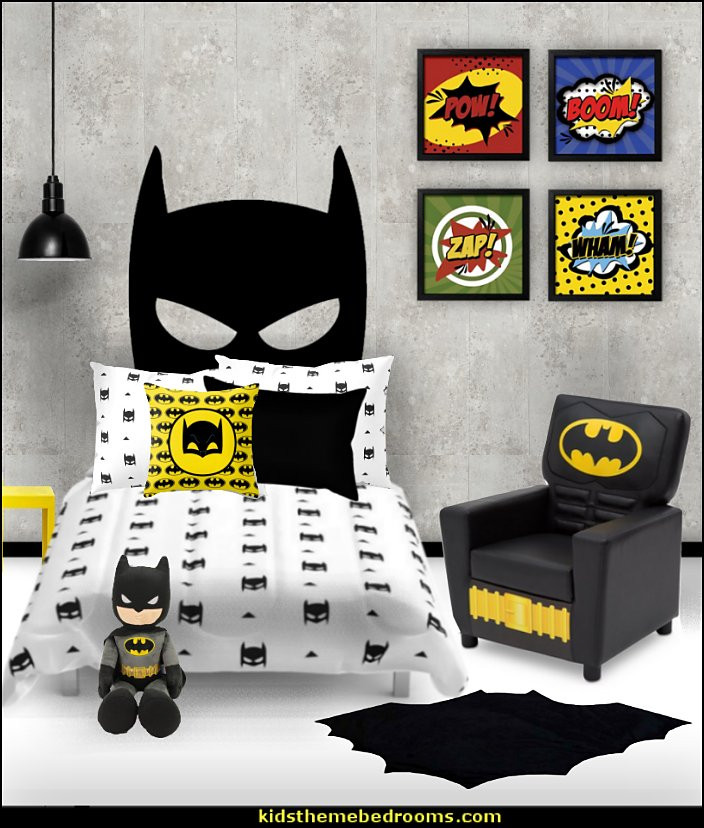 Batman Bedroom Wallpaper
 Decorating theme bedrooms Maries Manor batman