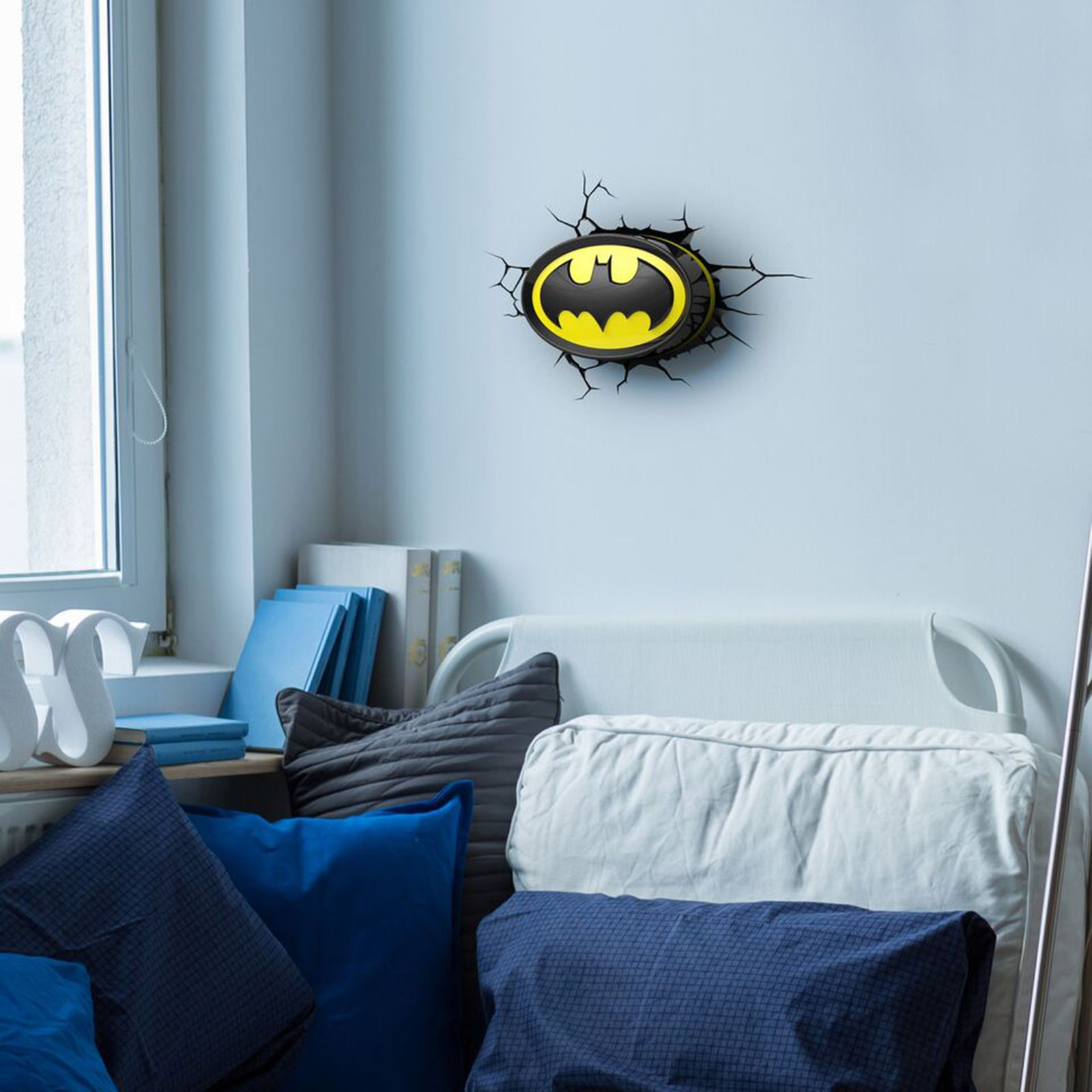 Batman Bedroom Wallpaper
 BATMAN LOGO 3D LED WALL NIGHT LIGHT NEW OFFICIAL BEDROOM