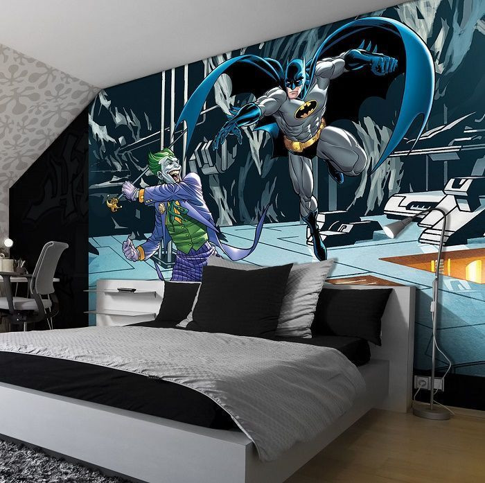 Batman Bedroom Wallpaper
 Batman wall mural wallpaper