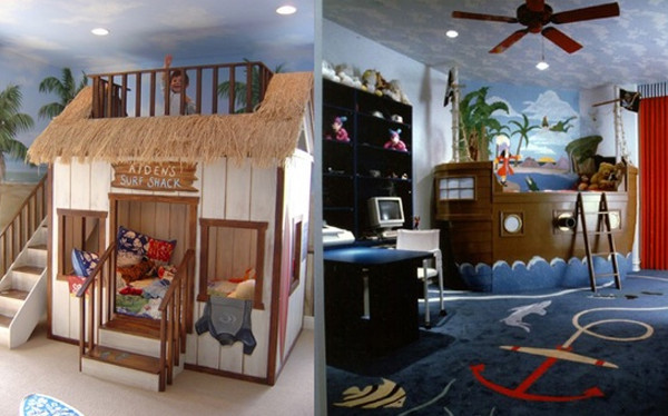 Beach Themed Kids Bedroom
 30 Cute and Cool Kids Bedroom Theme Ideas
