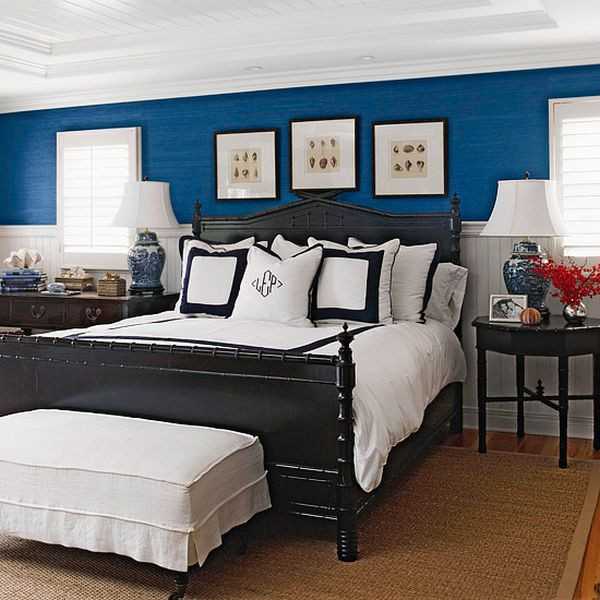Bedroom Blue Walls
 5 Rooms To Create With Navy Blue Walls