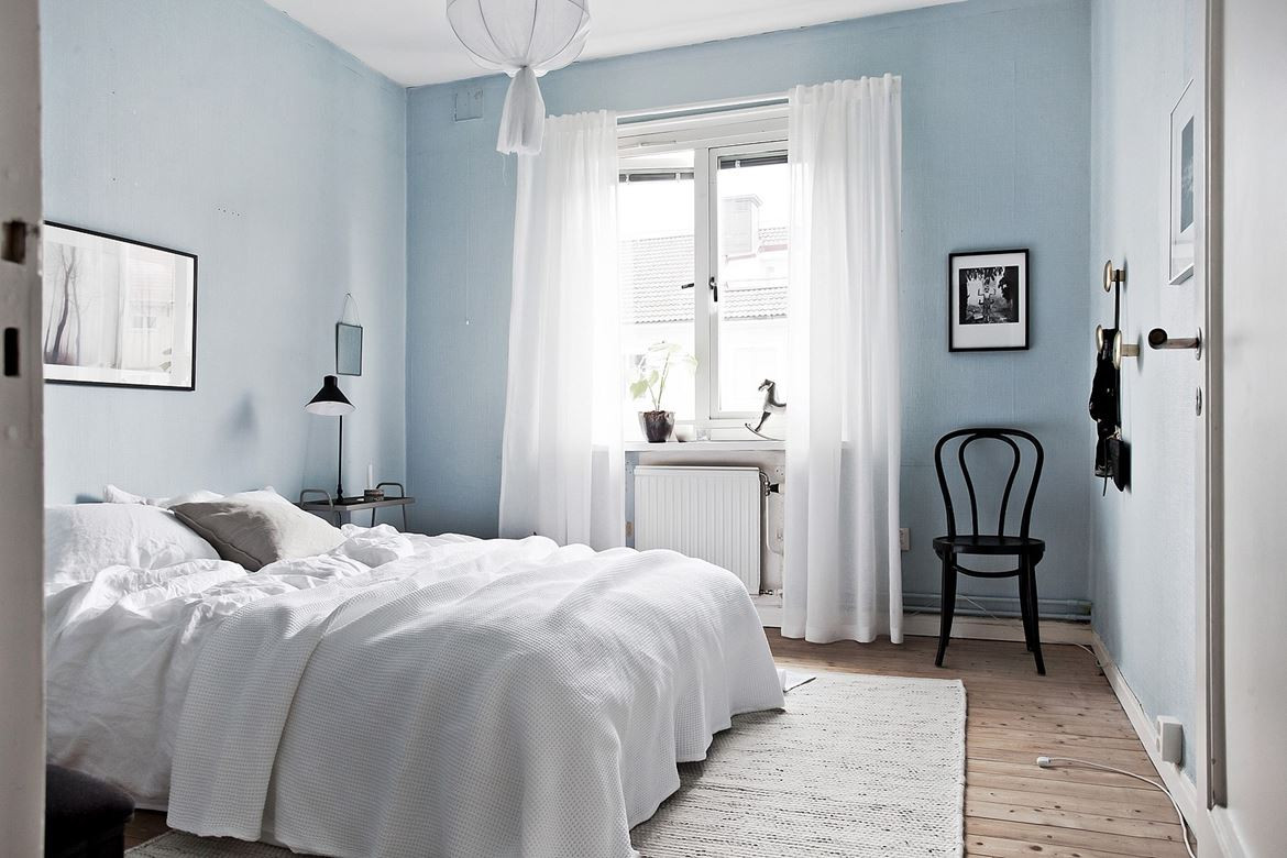 Bedroom Blue Walls
 TOP 10 Light blue walls in bedroom 2019