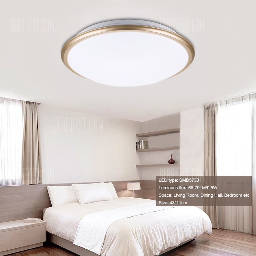 Bedroom Ceiling Light Fixture
 Buy Floureon 20W Round LED Ceiling Light 220V 6000
