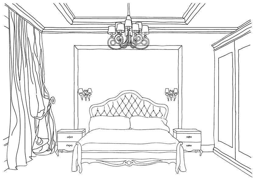Bedroom Coloring Pages
 Free Printable Coloring Pages for Girls Art Hearty