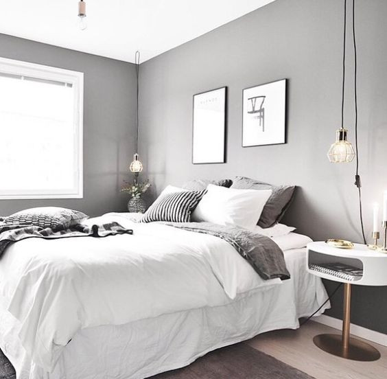 Bedroom Gray Walls
 7 Splendid grey bedrooms that will make you dream about