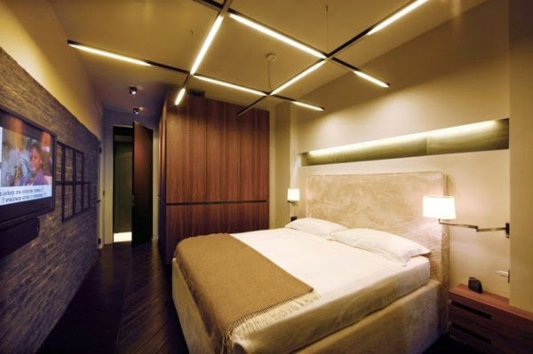 Bedroom Lighting Ideas Ceiling
 33 Cool Ideas for LED ceiling lights and wall lighting
