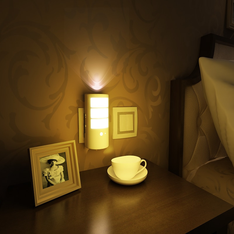 Bedroom Night Light
 MIYOLE LED Night light for bedroom sensor led wall lamp