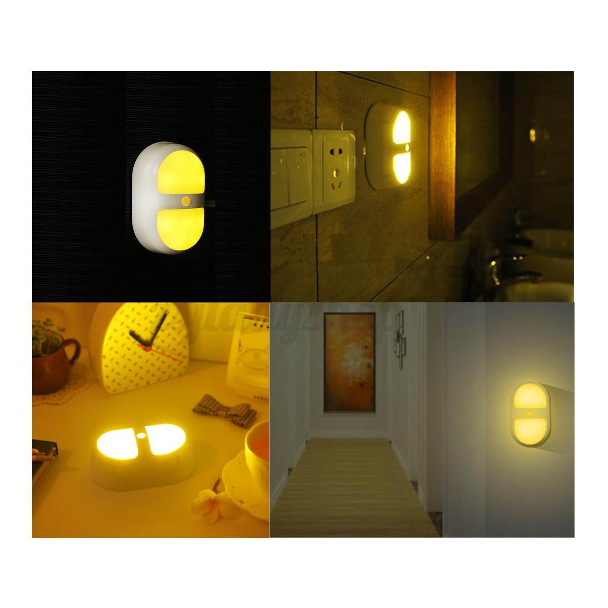 Bedroom Night Light
 Sensor Night Light Wireless LED Human Motion Lamp Ceiling