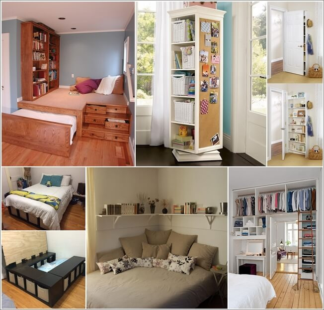 Bedroom Organization Ideas
 Storage Ideas for a Small Bedroom FancyDiyArt