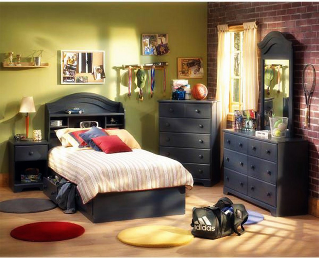 Bedroom Set For Boy
 Full Gray Bed Set For Teenage Boys Furniture Ideas