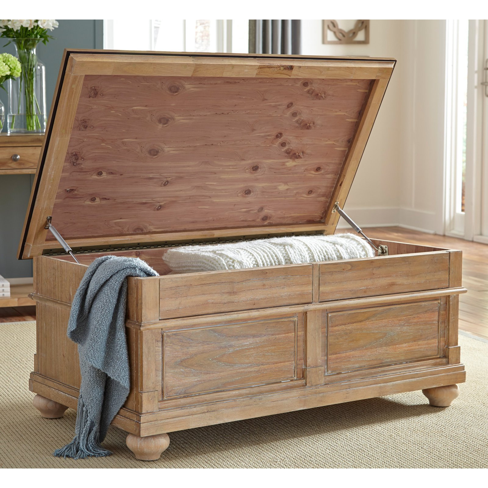 Bedroom Storage Trunk
 Liberty Furniture Harbor View Storage Trunk Decorative